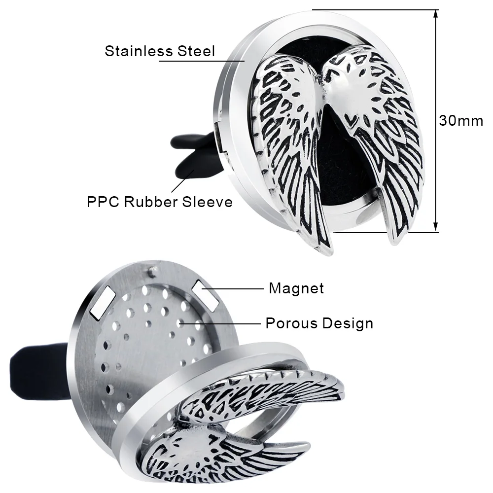 Новое поступление 2018 автомобильный диффузор для ароматерапии медальон эфирного