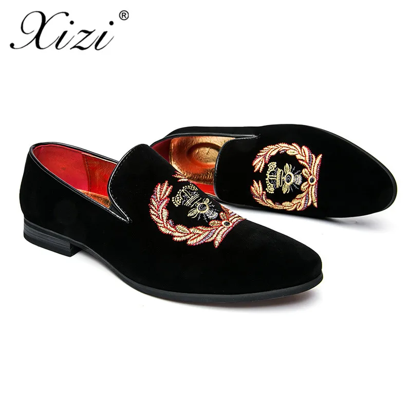 XIZI 2020 men luxury formal Shoes Male Top and Back casual leather Fashion Men Velvet Loafers Casual mens dress shoe | Обувь
