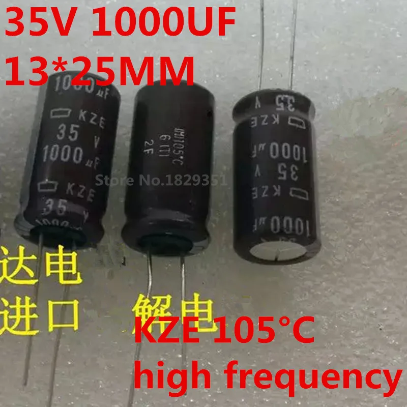

Original 35V 1000uf Electrolytic Capacitor Radial 13x25mm 1000uf 35V (50pcs) ...