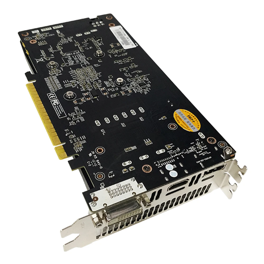 ASL gtx 1050 ti 4G игры графическая карта 128bit NVIDIA GDDR5 GP107 7008 мГц 1290 1392 DP + HDMI DVI 768 единиц