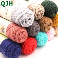 100g baby soft yarn crochet cotton knitting milk cotton yarn knitting wool thick yarn scarf linediy knitting wool weave yarn