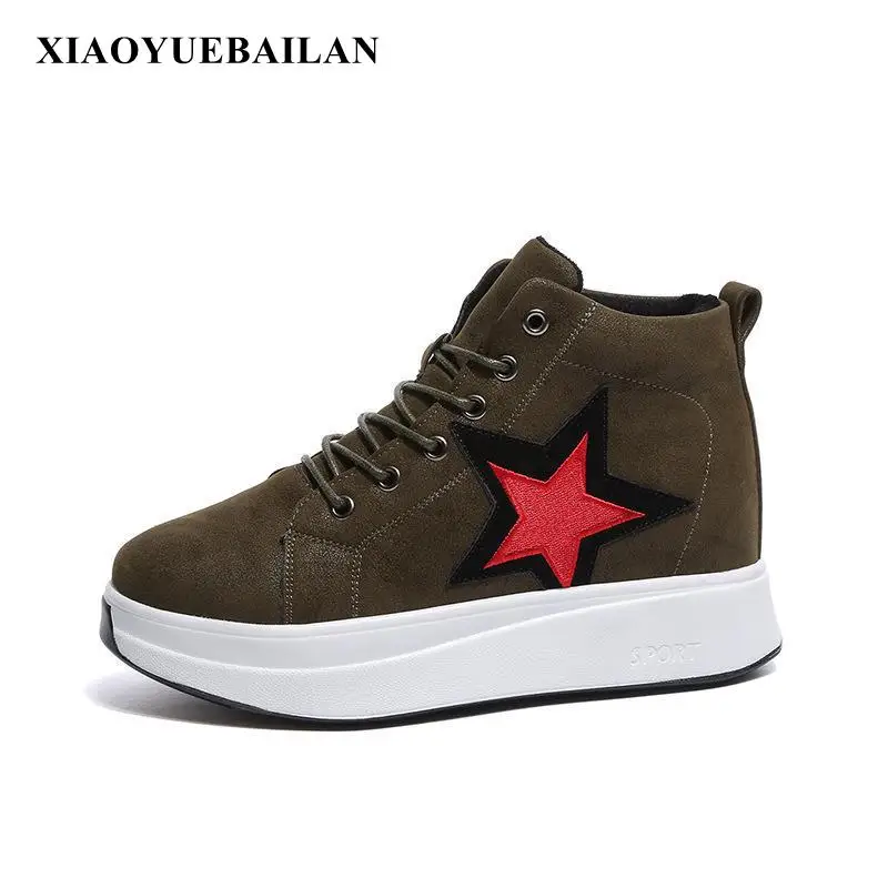 2017 новые высокие кроссовки повседневная обувь универсальная женская обувь|ladies