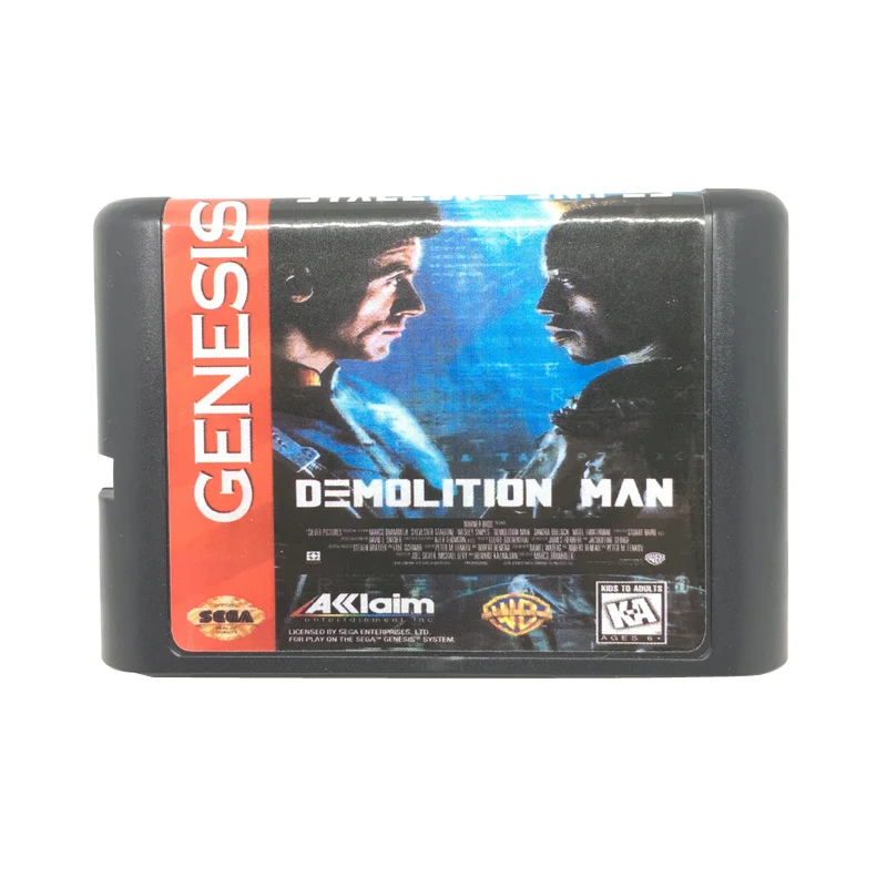 Картриджи для игры Demolition Man 16 бит Sega Mega Drive / Genesis System евро/США|Картриджи| |