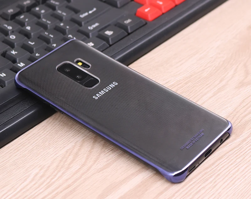 Телефон Обложка для samsung GALAXY S9 G9600 S9+ S9 плюс G9650 прозрачный мягкой оболочки 5 цветов противоударный чехол для телефона