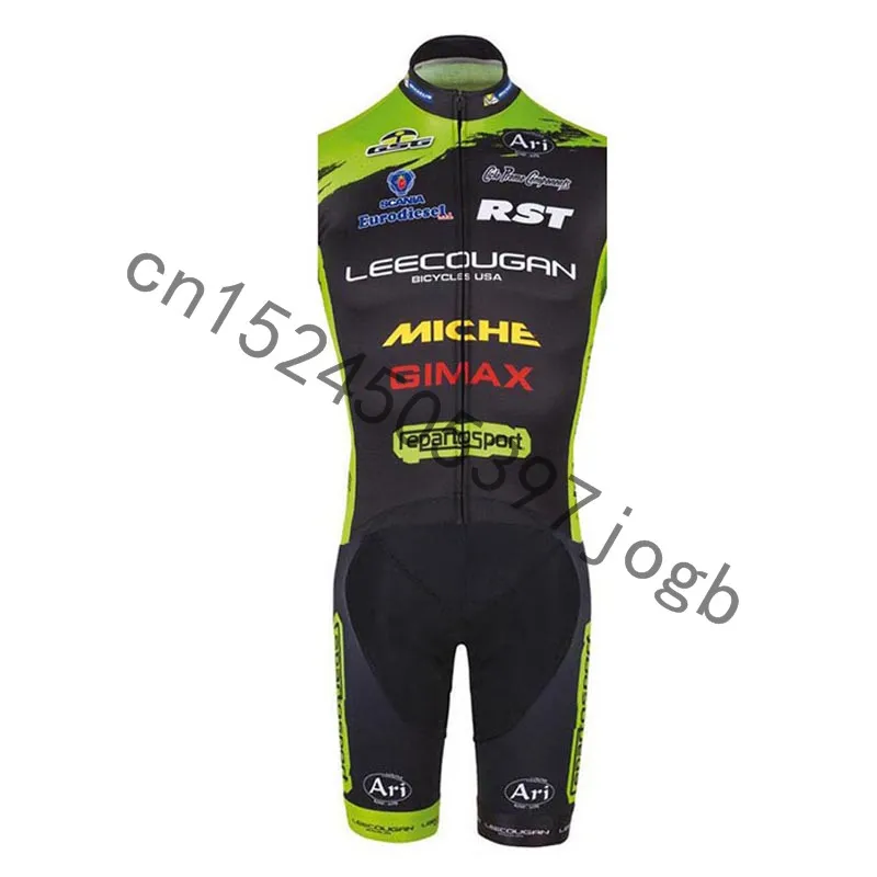 Pro Team триатлон костюм Мужской без рукавов Велоспорт Джерси Skinsuit комбинезон Ropa