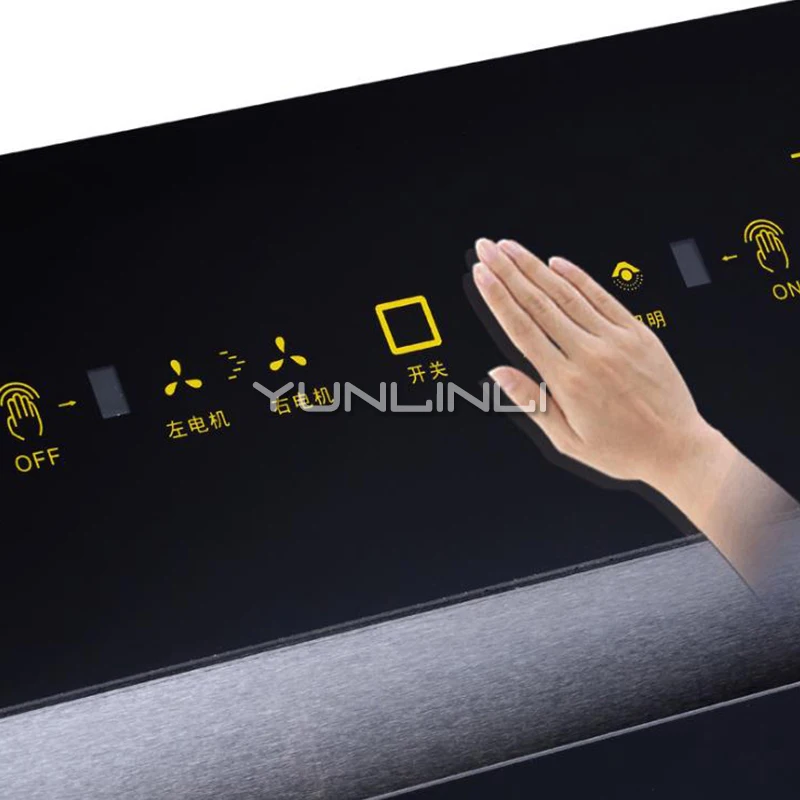 Household Range Wood Intelligent Motion Sensing Control Kitchen Ventilator Large Suction Oil Smoke Extractor CXW-288 | Бытовая техника