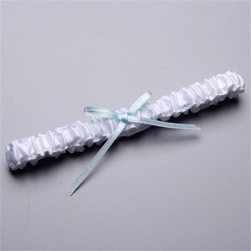 Свадебные принадлежности элегантные кружевные свадебные подвязки из спандекса