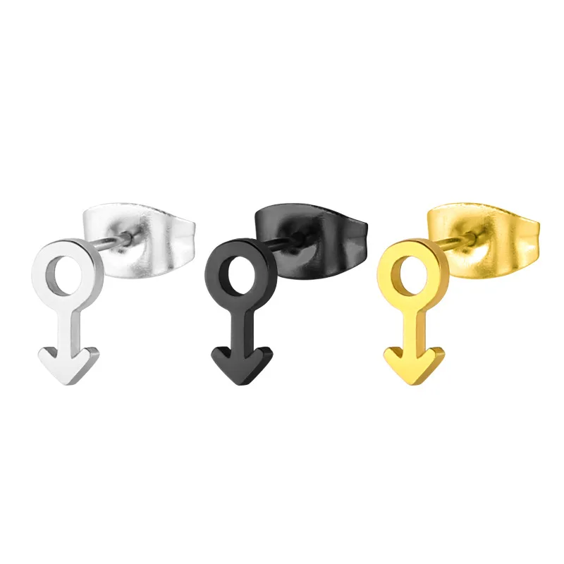 

Серьги-гвоздики с символами HENGKE для девочек и мальчиков, серьги из титановой стали, гвоздики для женщин и девочек, 60 шт./лот