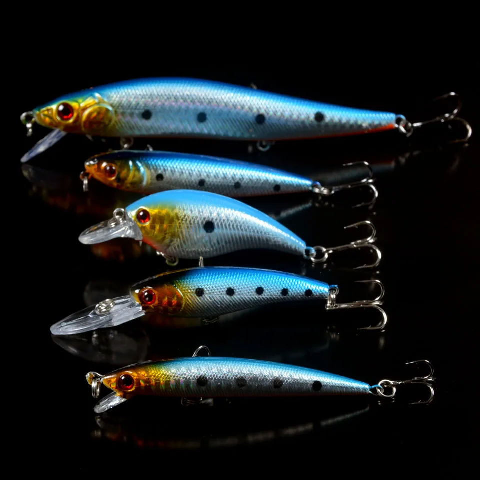 5 шт. в наборе рыболовные приманки смешанные разных стилей модели искусственная
