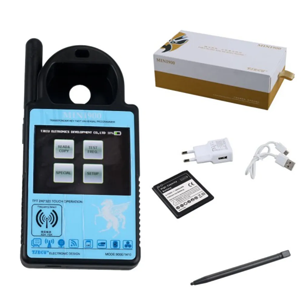 Mini ND900 MINI900 Plus TOYOKEY OBDII Key Pro Поддержка чипа G и H все ключи потеряны копируются 4C 4D 46
