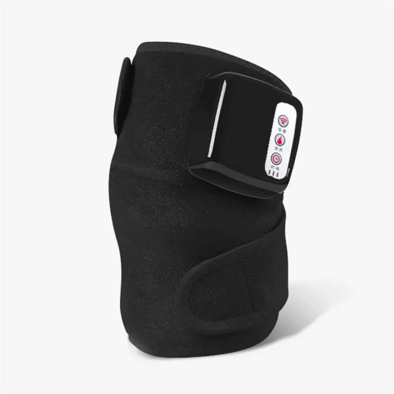 Knee Heat Massager Перезаряжаемый Массажер для термотерапии суставов, коленного плеча, локтевого сустава, физиотерапия, вибрирующий массаж, восстановление артрита - Цвет: Knee Heat Massager
