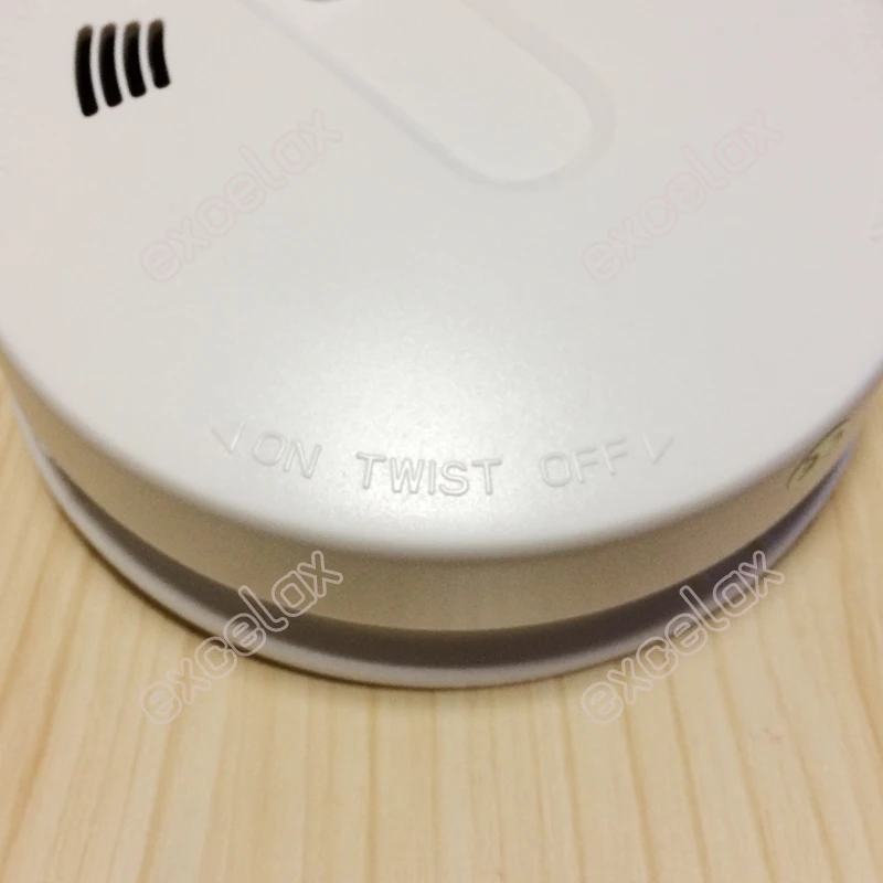 DC независимые 2 в 1 тепла Температура Сенсор & детектор дыма 9V Батарея Мощность