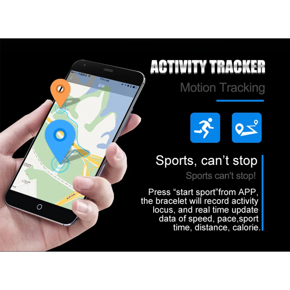 Смарт браслет TimeOwner P1 Plus фитнес с пульсометром и напоминанием о звонках