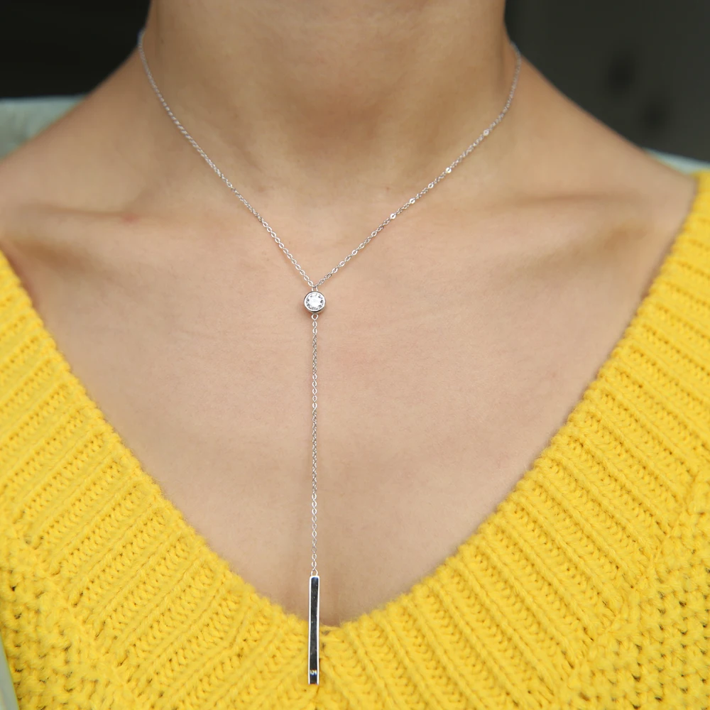 Круглое ожерелье с подвеской s тонкая подвеска нежное золотистое серебристое