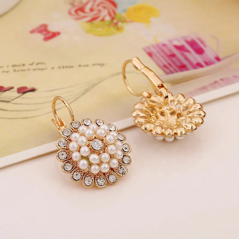 Горячая Распродажа богемные серьги в форме подсолнечника Модные свежие цветы