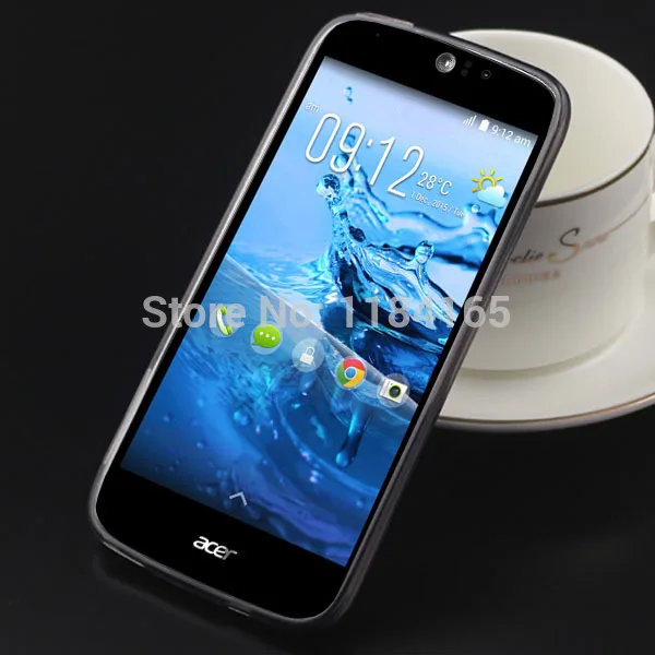 JONSNOW Case for Acer Liquid Jade Z/Jade S/S56 Ultra Thin Translucent Soft TPU Crystal Clear Phone Back Protective Cover |