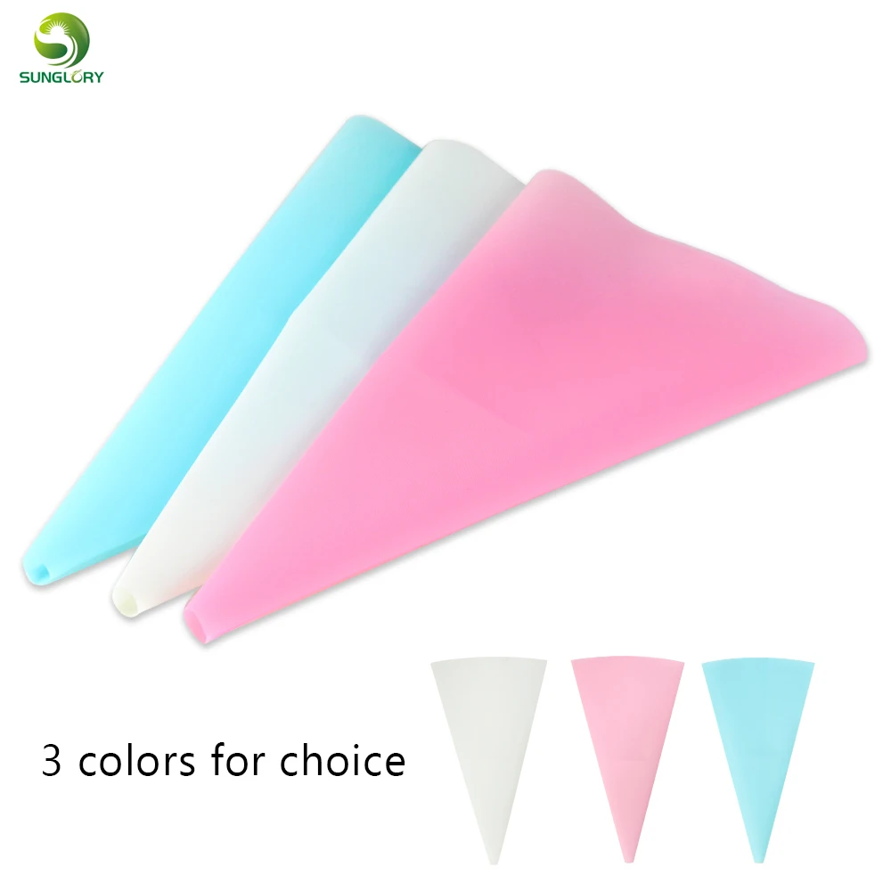 12 шт./компл. силиконовый кондитерский мешок для айсинга и крема + 6 насадок из