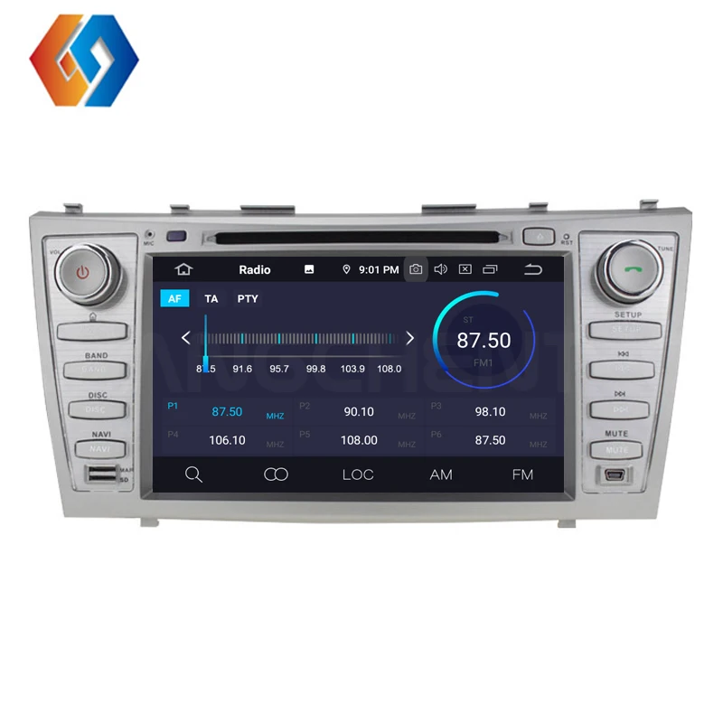 Автомобильный мультимедийный DVD/CD плеер для TOYOTA CAMRY 2007-2010 с новейшим Android 9 0