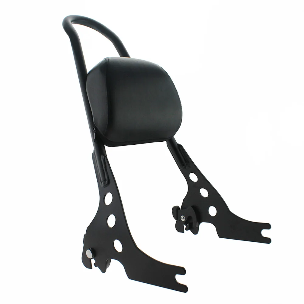 Motorcycle Passenger Backrest Pad Sissy Bar Cushion For Harley Davidson Sportster XL 883 1200 XL883C XL883R XL1200C XLH883 |