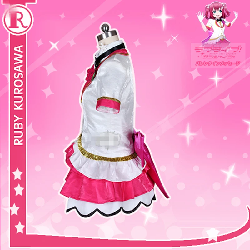 Custom size Love live sunshine Aqours 13 театральная версия Ruby Kurosawa маскарадный костюм Одежда для