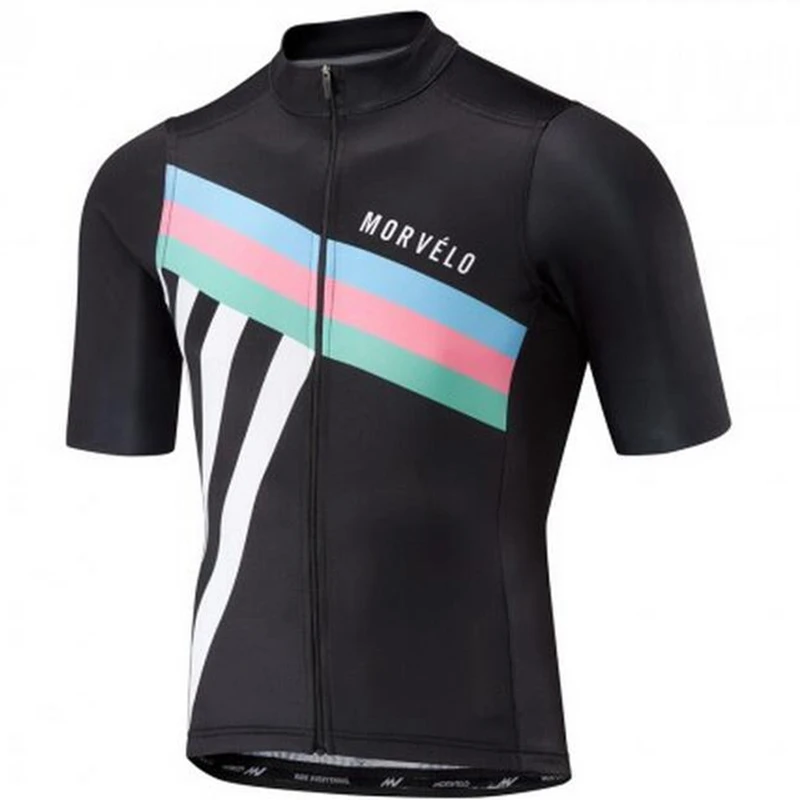 2019 Morvelo cycling jersey men Road bike clothing Pro Team wear Ropa Ciclismo Breathable short sleeve triathlon | Спорт и
