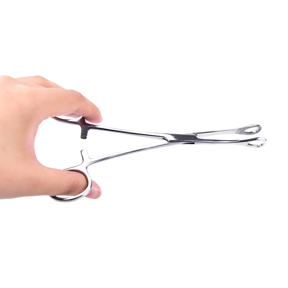 

2021 Newest 1Pc Silver New Navel Ear Tongue Septum Nose Lip Stainless Clamp Plier Forcep Body Piercing Tool Hot Selling