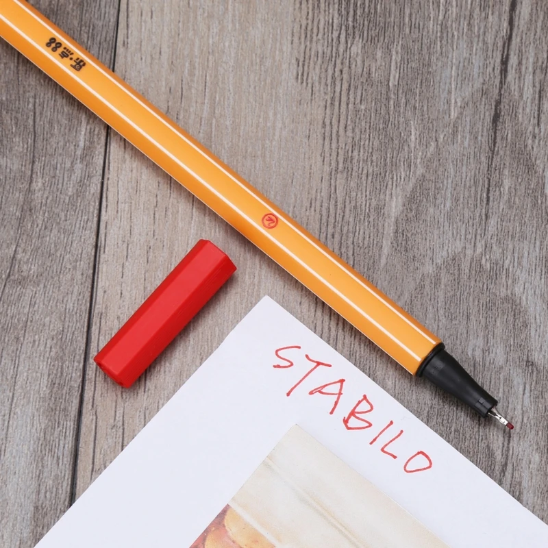 Новинка 12 шт набор цветных ручек Stabilo волоконная ручка, канцелярские принадлежности для офиса школьные принадлежности