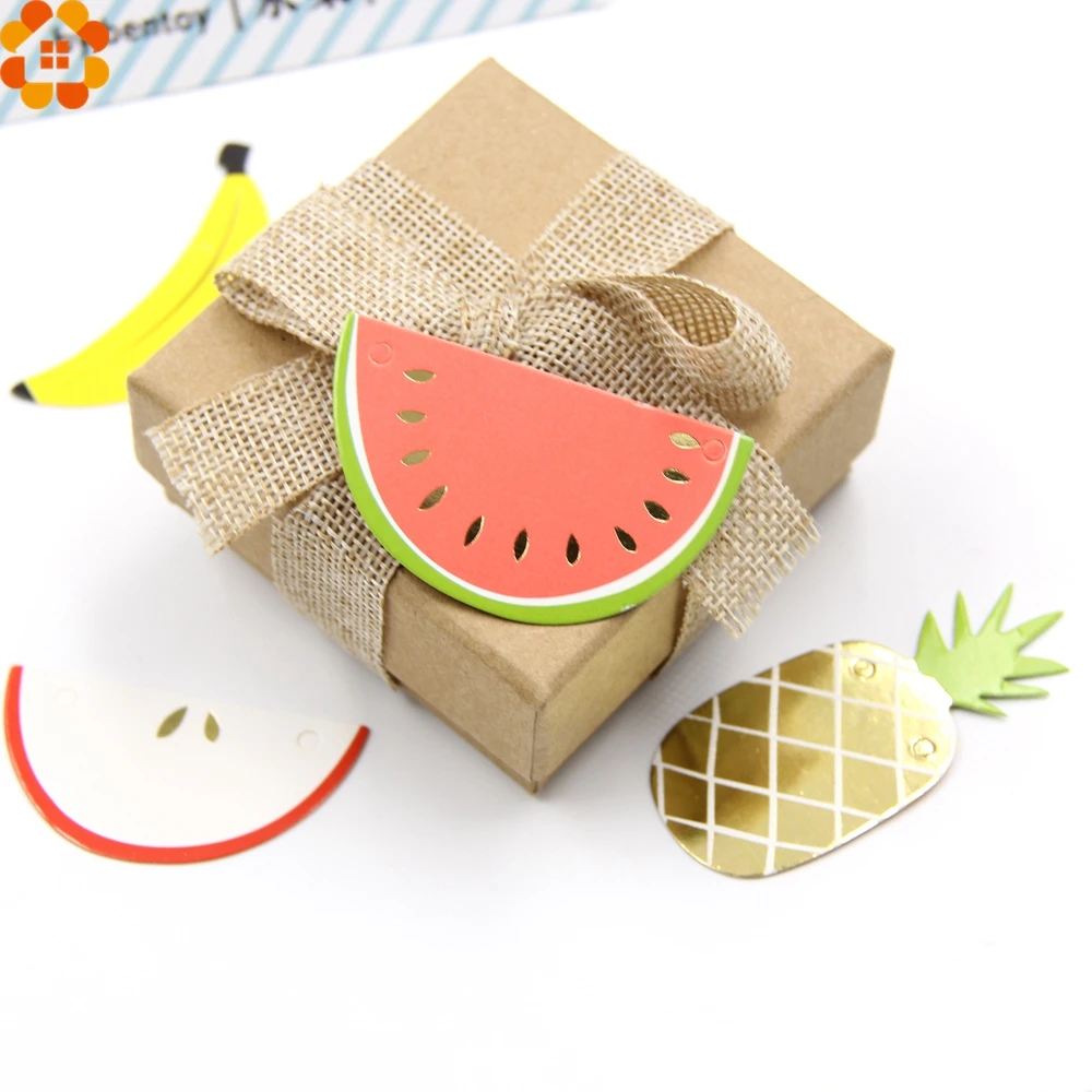 1 комплект фруктовые бумажные флаги гирлянда летние баннеры с изображением