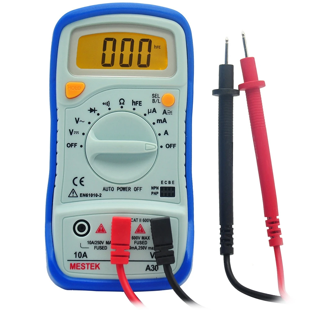 Профессия peakmeter a30 авто диапазон цифровой мультиметр ac/dc напряжение ток