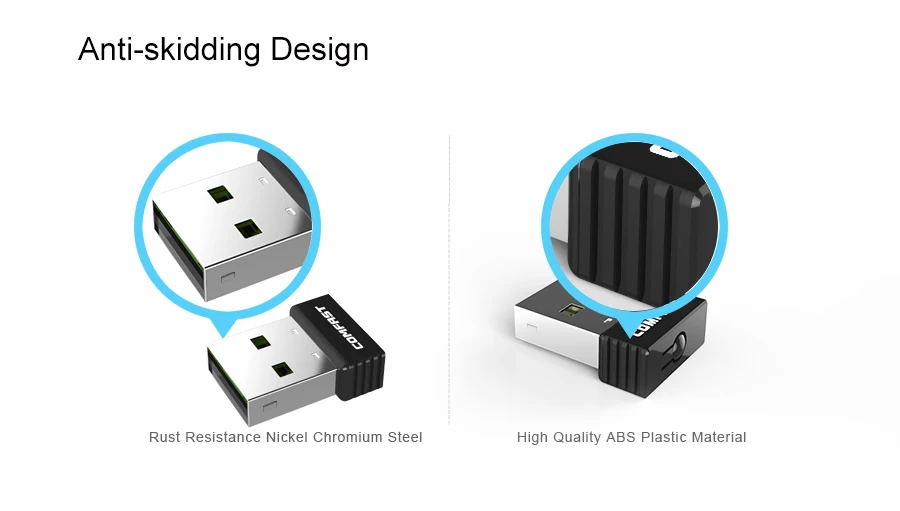 COMFAST 150 Мбит/с беспроводной Mini USB WiFi адаптер внешний приемник Портативный