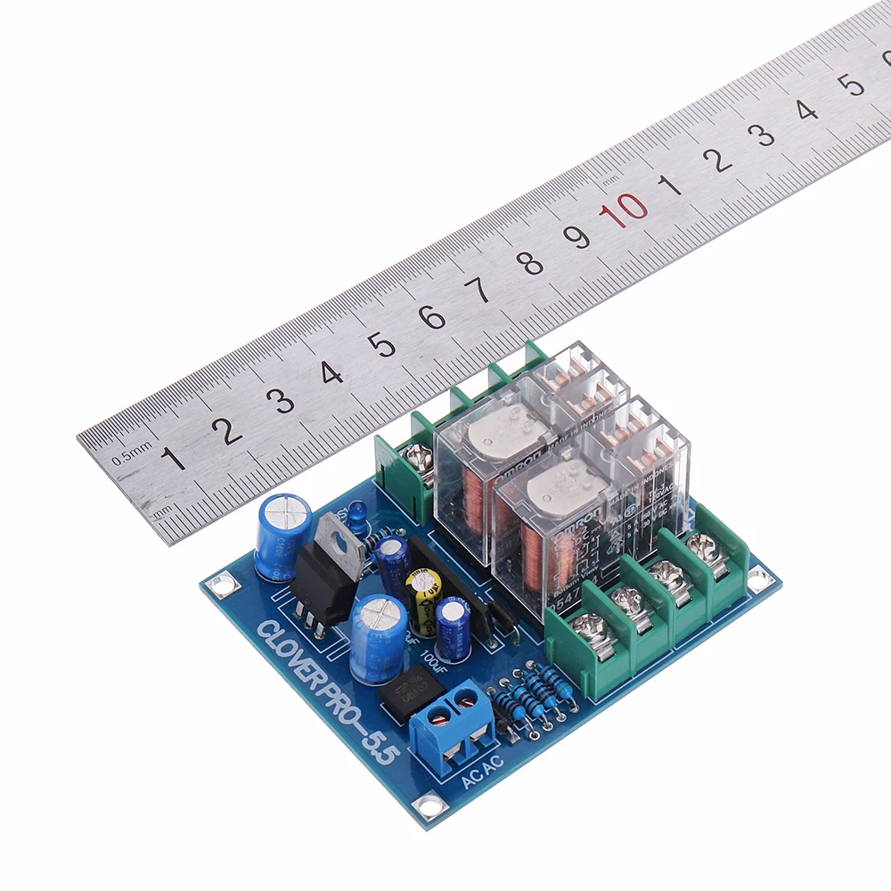 UPC1237 динамик Защита доска двойной Omron Реле для HIFI усилитель DIY динамик Комплект