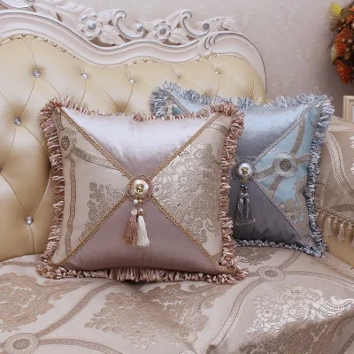 Новое поступление европейский стиль квадратная подушка подушки для дома pillowsham Подушка sham бросок декоративные подушки украшения для дома almofadas - Цвет: coffee