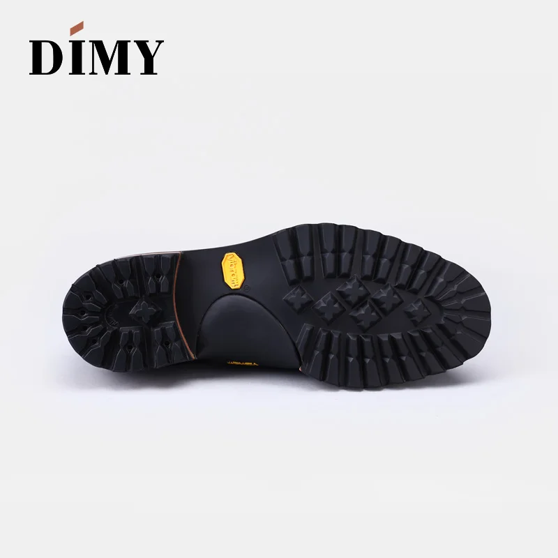 Мужская обувь из крокодиловой кожи DIMY дышащая в британском деловом стиле удобная