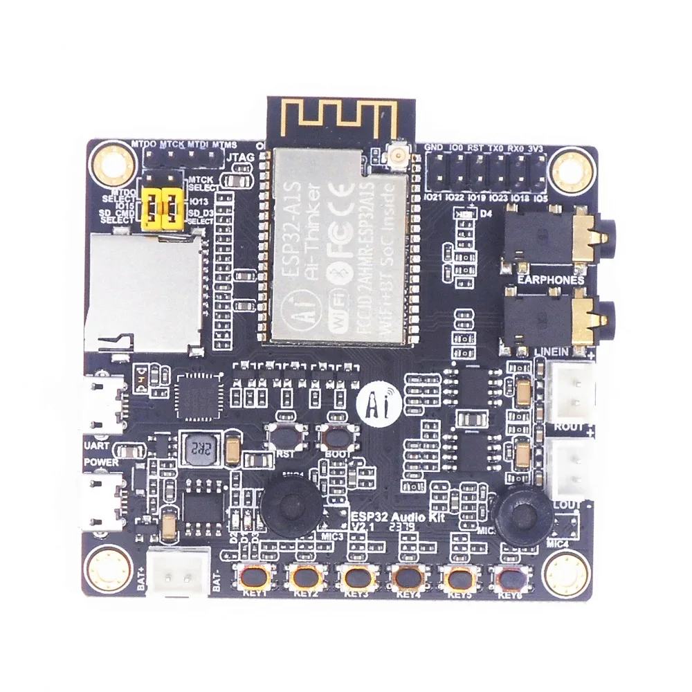 ESP32 Aduio Kit WiFi + Bluetooth модуль серийный для WiFi/Φ плата разработки звука с Kit|Запасные