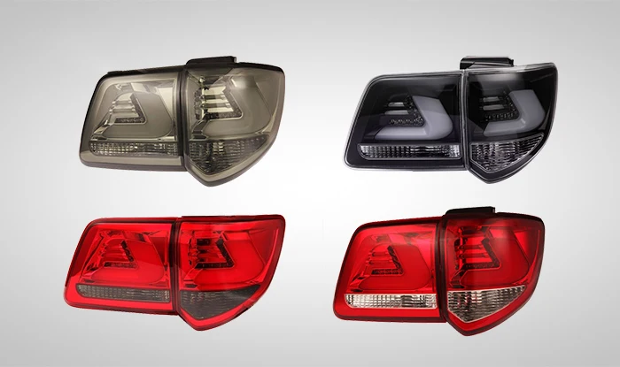 

V2 type 4PCS 2012-2015 for Toyota Fortuner Car Lights LED Tail lights