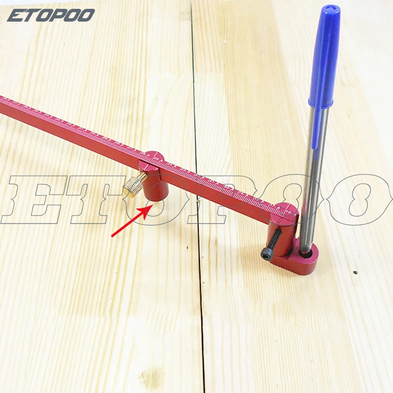 Чертёжная круглая дуговая линейка; Деревообработка Scriber Line Marking Gauge 360 градусов круглая линия деревообрабатывающие столярные инструменты