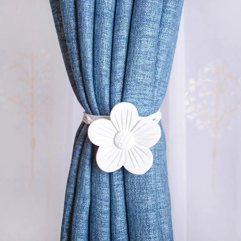 Магнитные застежки для штор с кисточками и цветами подвесной ремень занавески