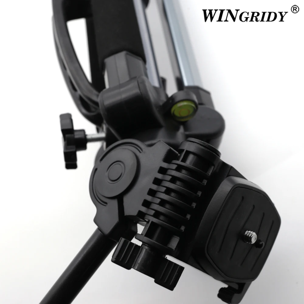WINGRIDY BJ-1200 Профессиональный портативный легкий дорожный алюминиевый штатив для камеры с панорамной головкой для смартфона SLR DSLR цифровой камеры