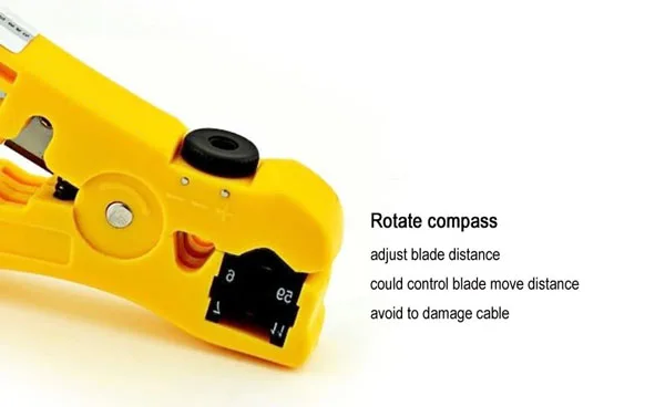 Плоский или круглый коаксиальный инструмент для зачистки кабеля UTP Cat5 Cat6|cable stripper