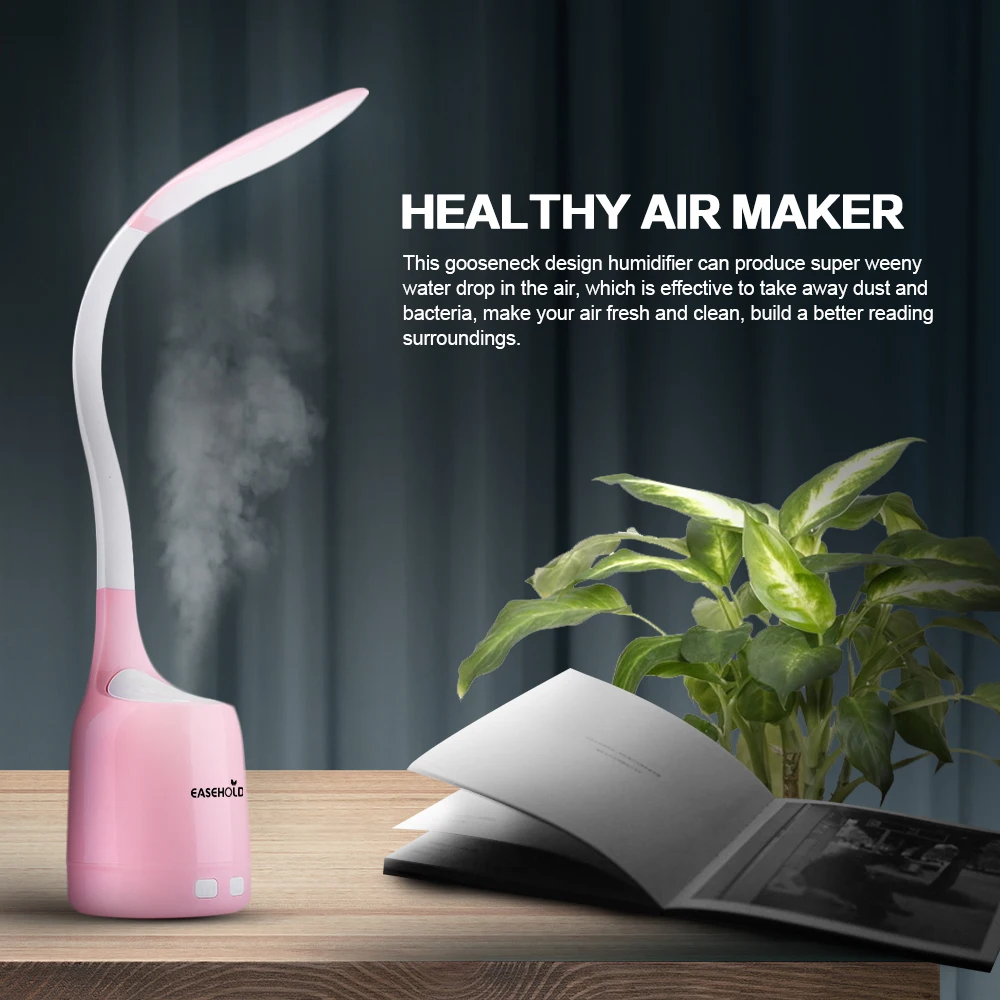 Просвет 160 мл светодиодный LED Настольная лампа туман увлажнитель зарядка через usb