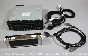 Подходит для Peugeot и Citroen Auto RD4CD проигрыватель обновленный RD45CD проигрыватель Поддержка Bluetooth USB Bluetooth телефон Bluetooth музыка