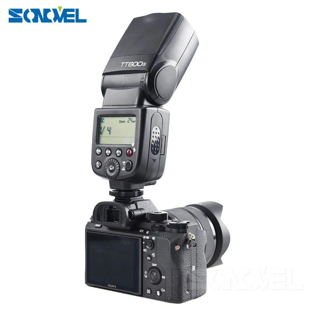 Вспышка для камеры Godox TT600S GN60 2 4G Speedlite + фотопередатчик Sony A7 A7S A7R II A6000 A58 A99 |