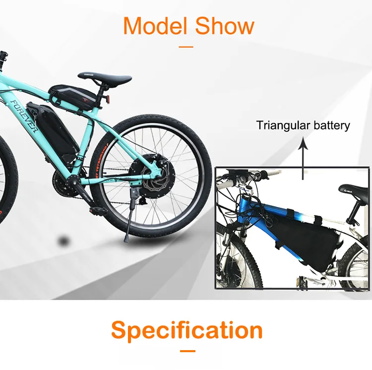 JS 48V 1000W EBike набор для преобразования, набор для электрического велосипеда с толстыми шинами S900LCD моторное колесо 20 26 SAMSUNG литиевая батарея бесщеточный 5
