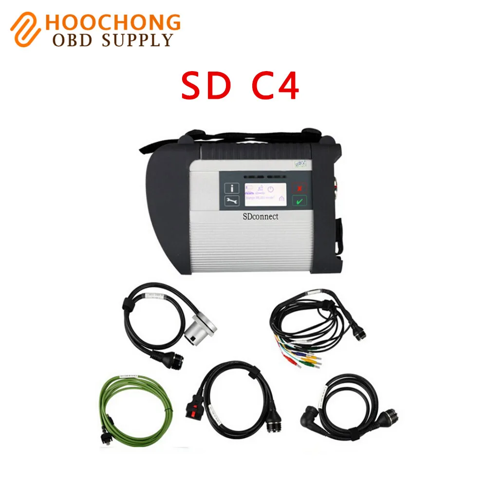 2017/05 версия диагностический инструмент новый SD C4 поддерживает более 20 языков с WIFI