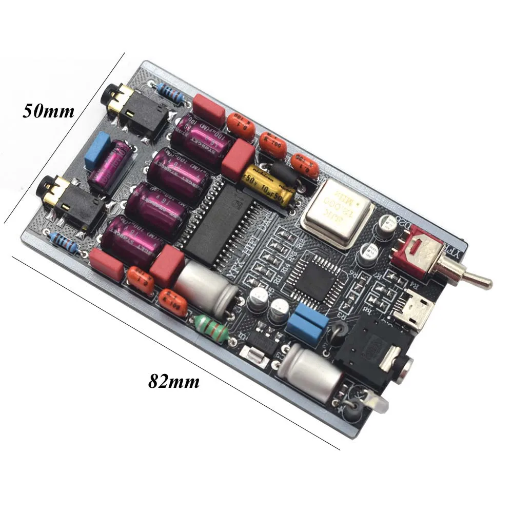 PCM2706 TDA1305 USB декодер DAC I2S до 3,5 мм Выход Поддержка для ASIO ноутбук hifi-усилитель для наушников G2-009