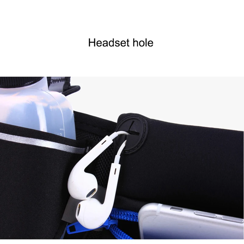 YUYU, сумка на пояс для бега на открытом воздухе, с держателем для бутылки, водонепроницаемая сумка для телефона, держатель для бега, сумка на ремне, Женская спортивная сумка для занятий фитнесом