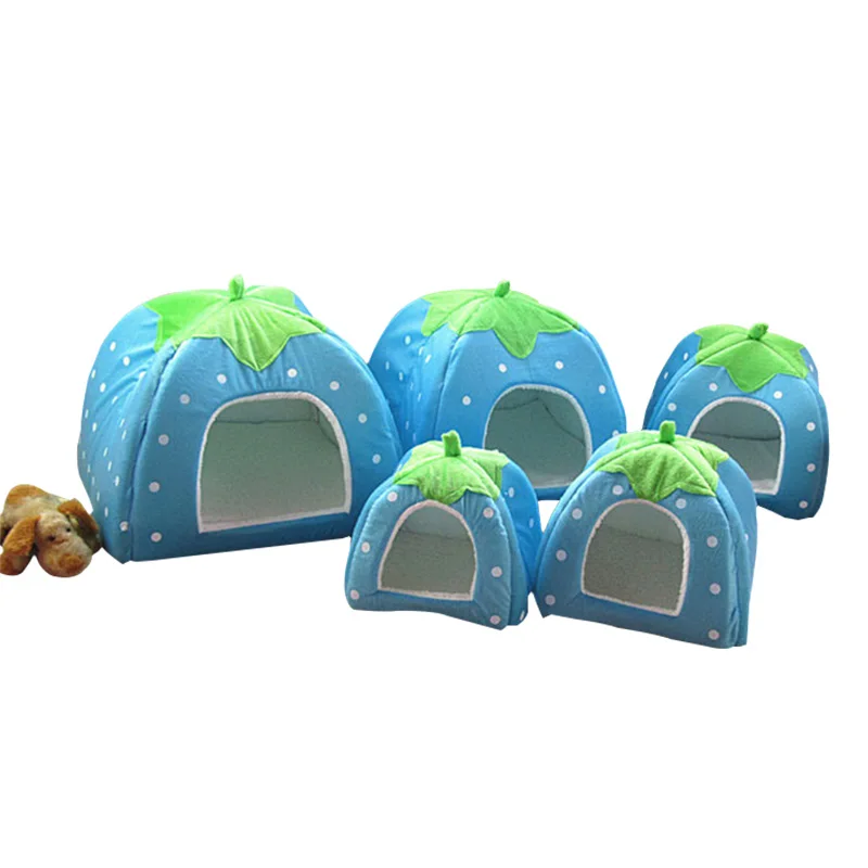 Щенок кровать Клубника Питомник материал хлопок милая собака кровати Smx XXL XXXL