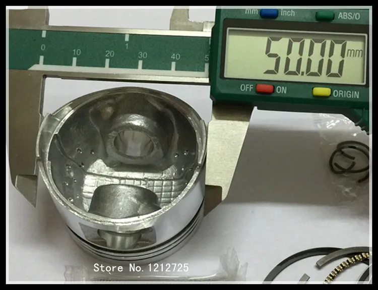 

Pedal motorcycle WH100 SCR100 Piston ring assembly Piston diameter 50mm Piston pin 13mm