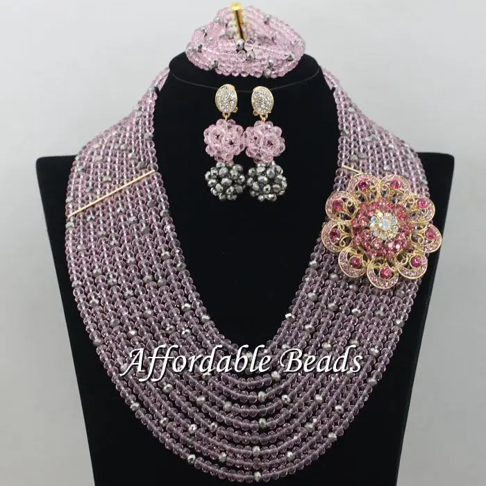 Африканские Украшения Из Бисера роскошный комплект ювелирных изделий ручной