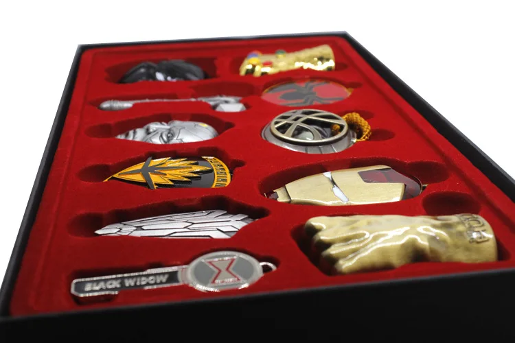 Брелок Avengers Infinity War Thanos Тор Ragnarok axe Stormbreaker винтажный брелок для ключей Mjolnir Marvel с